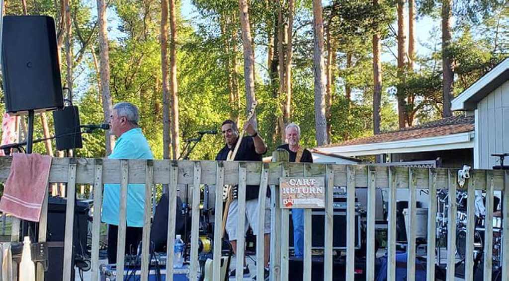 Communities Enjoying Outdoor Music Entertainment