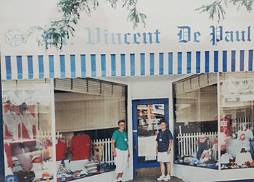 The initial location (pictured above) was in downtown St. Johns where the current Domino’s Pizza and Hot Prints are located.