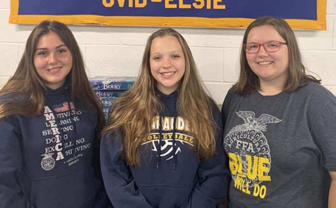 Ovid-Elsie FFA Wins Runner Up for MI Dairy Judging Evaluation Contest